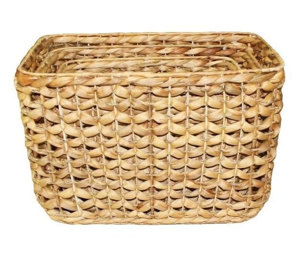 Handwoven seagrass storage basket wholesale from Vietnam - HMD Hycraft 2026 collection
